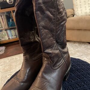 Brown Heeled Boots